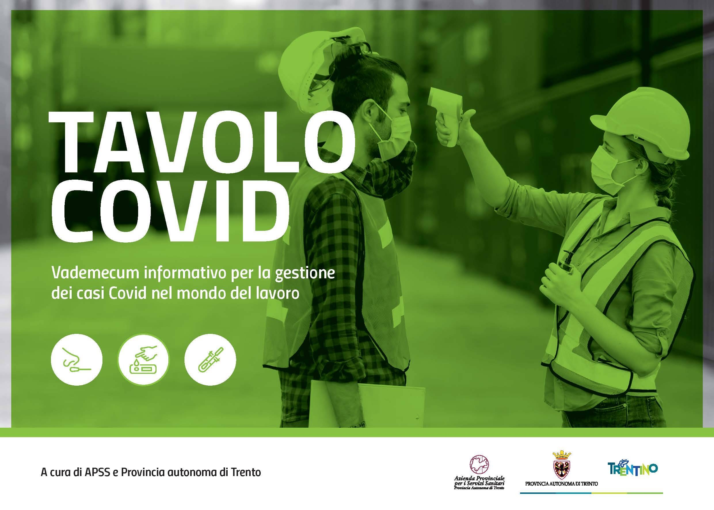 Immagine: Tavolo Covid _ Vademecum