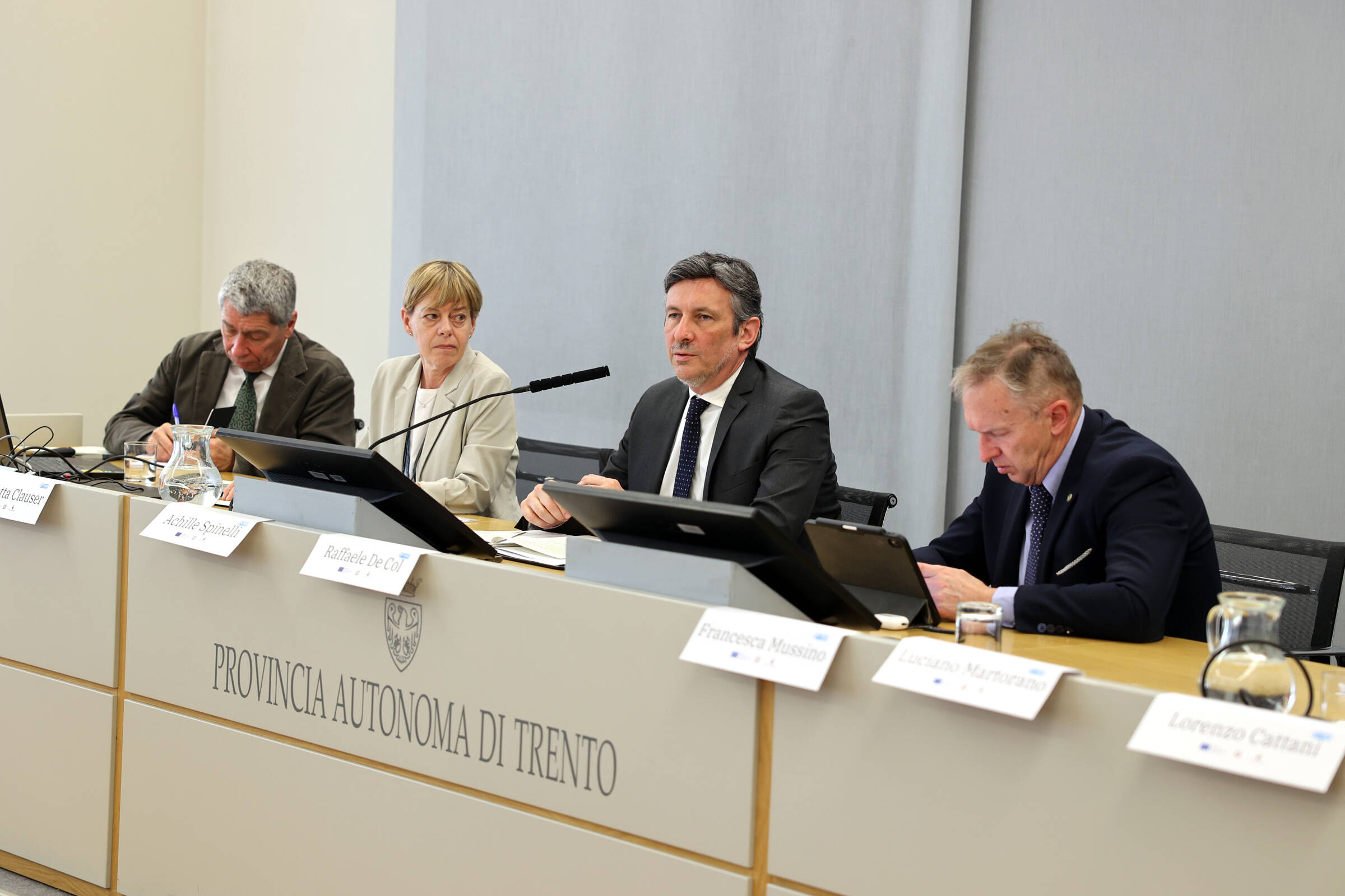 Immagine: Tavolo provinciale PNRR-PNC - Assessore Spinelli