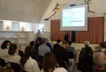 L'assessore alla salute in visita all'APSP Residenza Valle dei Laghi di Cavedine