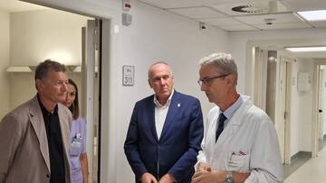 L’assessore Tonina in visita all’Ospedale San Camillo e alla Casa di cura Villa Bianca