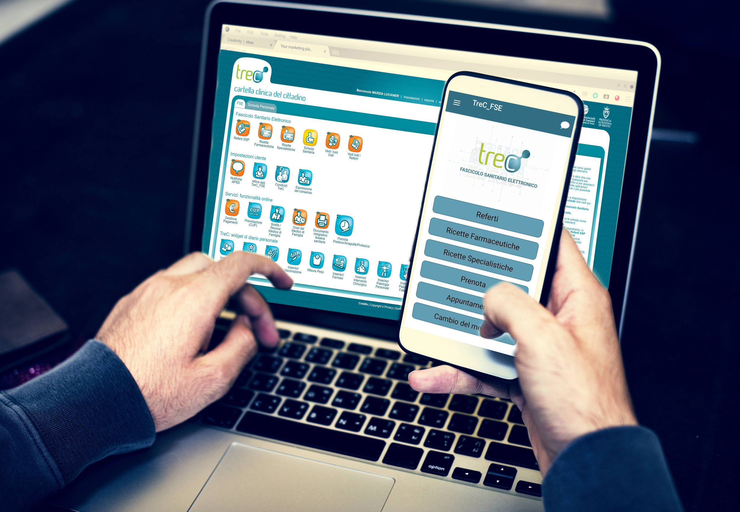 Immagine: TreC_portale_App_TreC_FSE+_2021