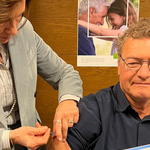 Immagine: Vaccinazione dir. gen. Ferro