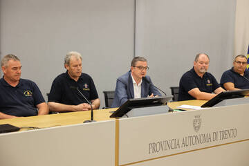 Fugatti, esenzione del ticket per gli operatori della Protezione civile durante intervento