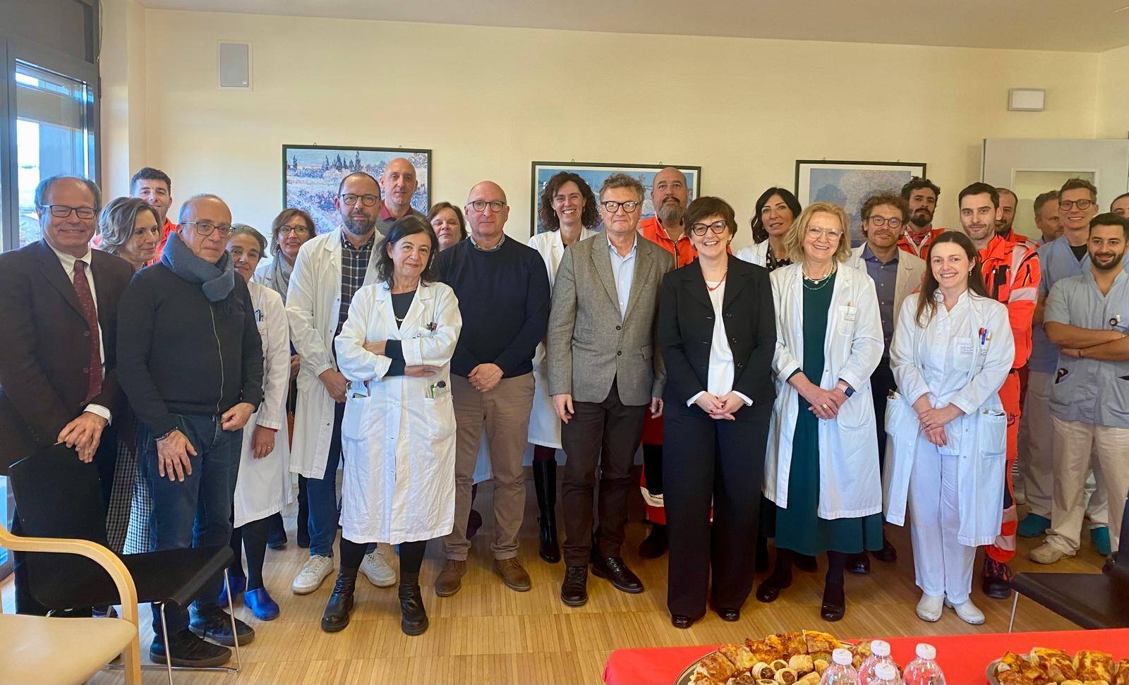 Immagine: Visita cles auguri Natale