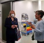 Immagine: Visita dell’ambasciatrice greca in protonterapia2