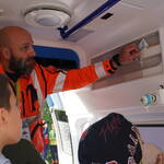 Immagine: Visita interno ambulanza