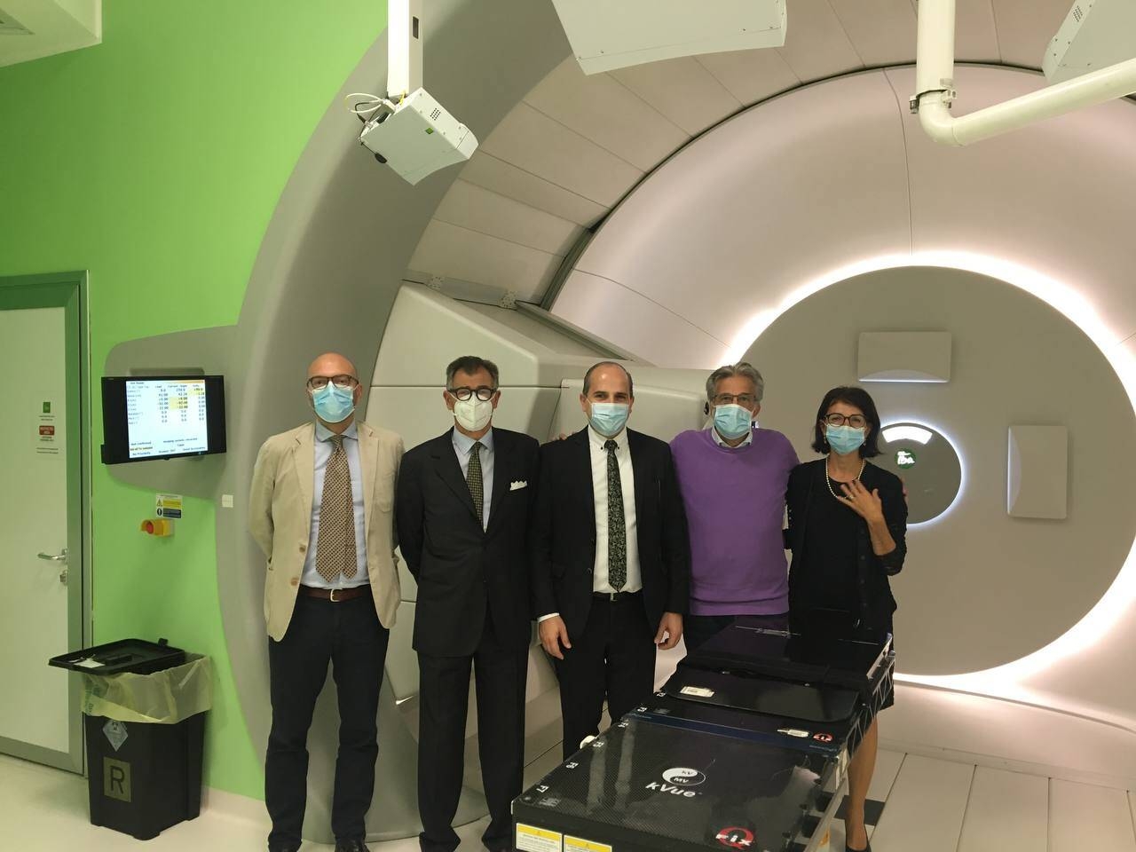 Immagine: Visita protonterapia delegazione Dubai