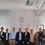 Immagine: Visita santa chiara commissione medica cio