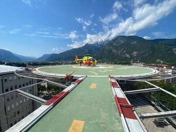 Elisoccorso, avviata la sperimentazione con base a Cavalese