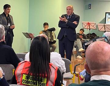 Oggi all’ospedale di Arco lo scambio degli auguri natalizi