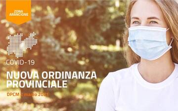Covid-19: il Trentino resta in zona arancione